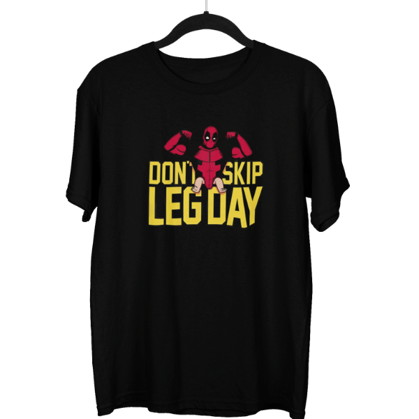 Don't Skip Leg Day Gym Unisex Oversized T-Shirt