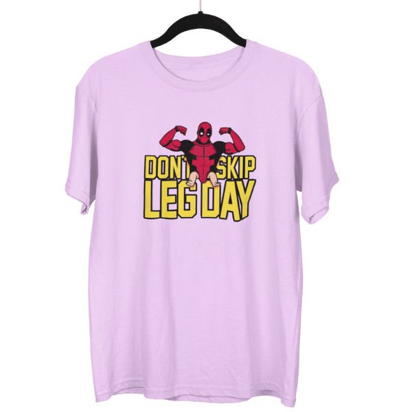 Don't Skip Leg Day Gym Unisex Oversized T-Shirt