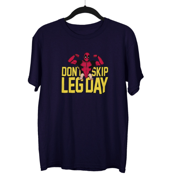 Don't Skip Leg Day Gym Unisex Oversized T-Shirt