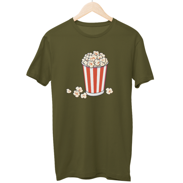 Popcorn Unisex Regular T-Shirt