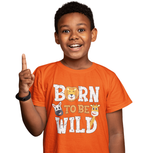 Born To Be Wild Unisex Kids T-Shirt