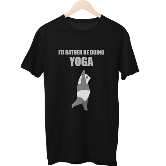 I Would Rather Be Doing Yoga Unisex T-Shirt