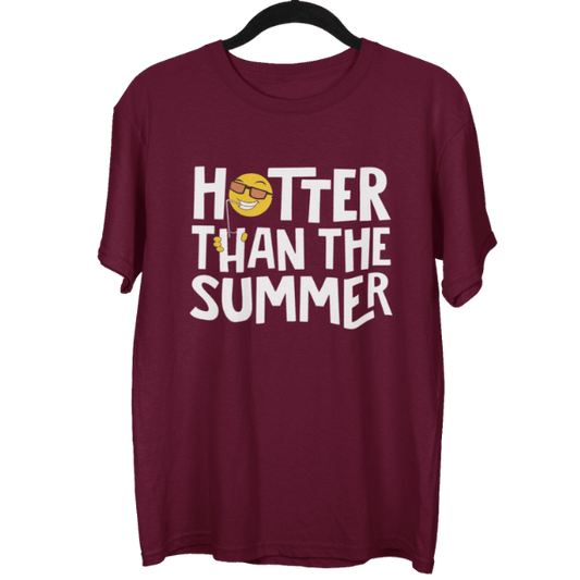 Hotter Than The Summer Unisex Oversized T-Shirt