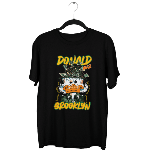 Donald War Cartoon Unisex Oversized T-Shirt