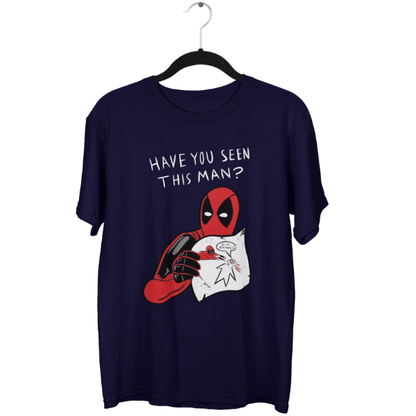 Have You Seen This Man Deadpool Unisex Oversized T-Shirt