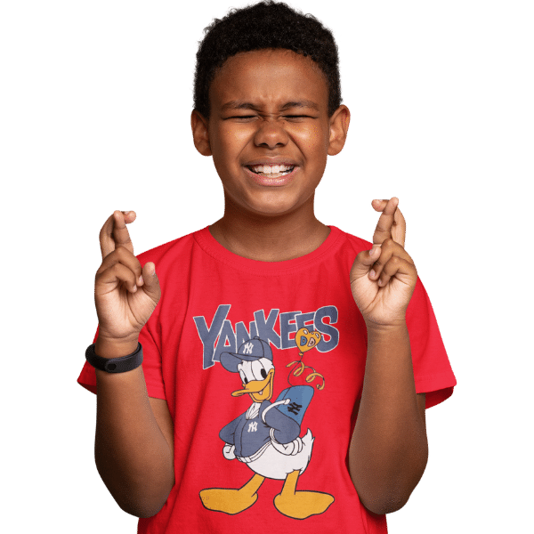 Yankees Donald Duck Unisex Kids T-Shirt