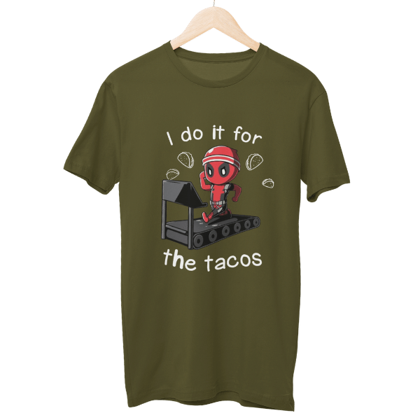 I Do It For The Tacos Gym Unisex T-Shirt