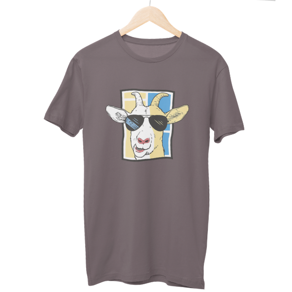 Goat Cartoon Regular Unisex T-Shirt