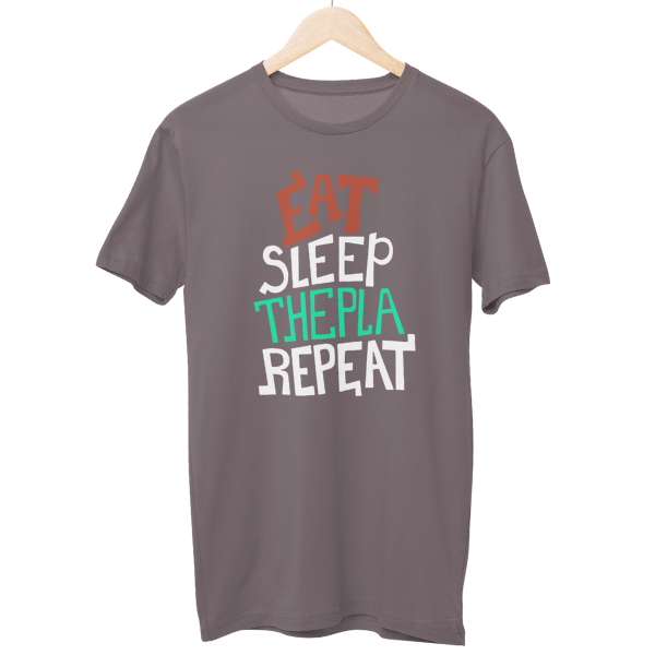 Eat Sleep Thepla Regular Unisex T-Shirt