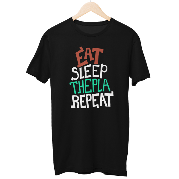 Eat Sleep Thepla Regular Unisex T-Shirt