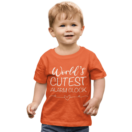 World's Best Alarm Clock Unisex Kids T-Shirt
