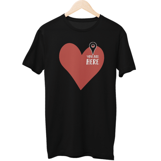 Wish You Were Here Heart Unisex T-Shirt