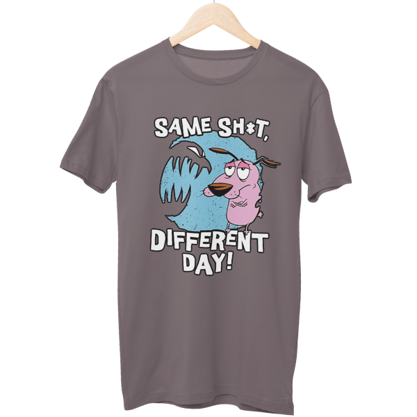 Same Shit Different Day Cartoon Regular Unisex T-Shirt