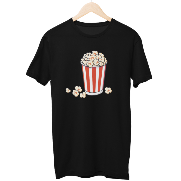 Popcorn Unisex Regular T-Shirt