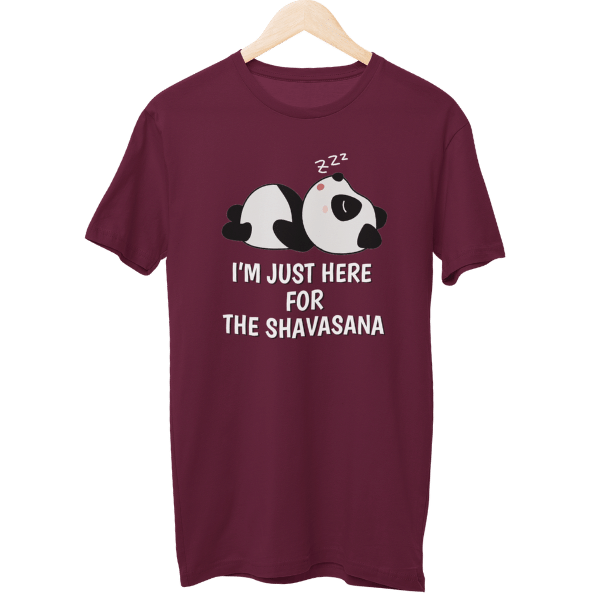 I Am Here For Shavasana Yoga Unisex T-Shirt