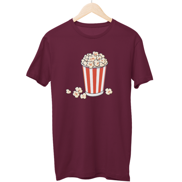 Popcorn Unisex Regular T-Shirt