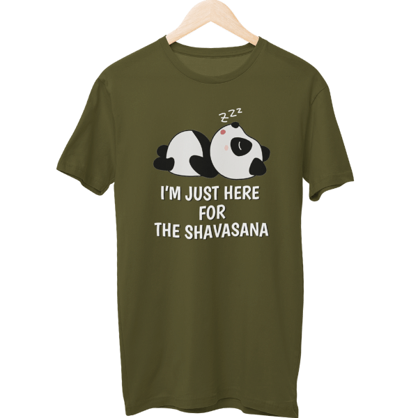 I Am Here For Shavasana Yoga Unisex T-Shirt