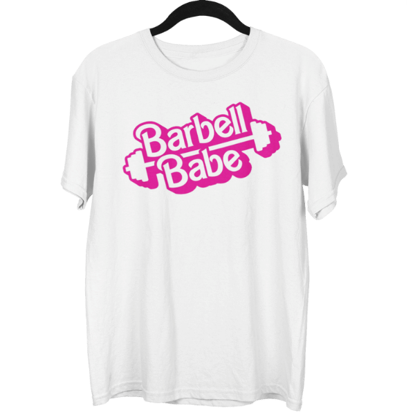 Barbell Babe Female Oversized T-Shirt