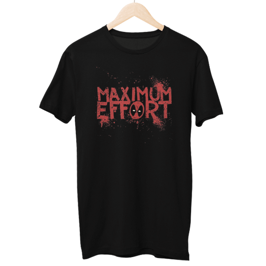 Deadpool Maximum Effort Gym Unisex T-Shirt