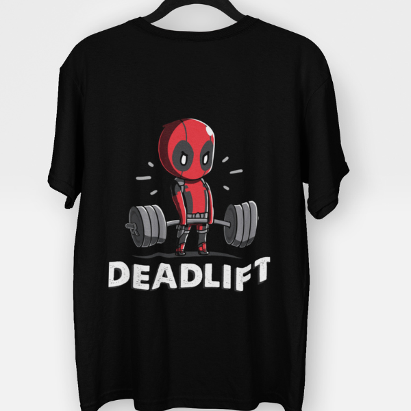 Deadlift Deadpool Gym Unisex Oversized T-Shirt