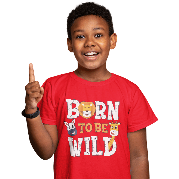 Born To Be Wild Unisex Kids T-Shirt