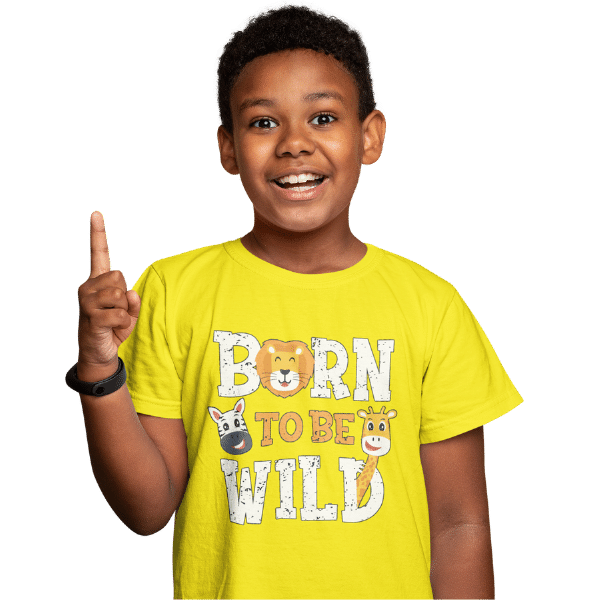 Born To Be Wild Unisex Kids T-Shirt