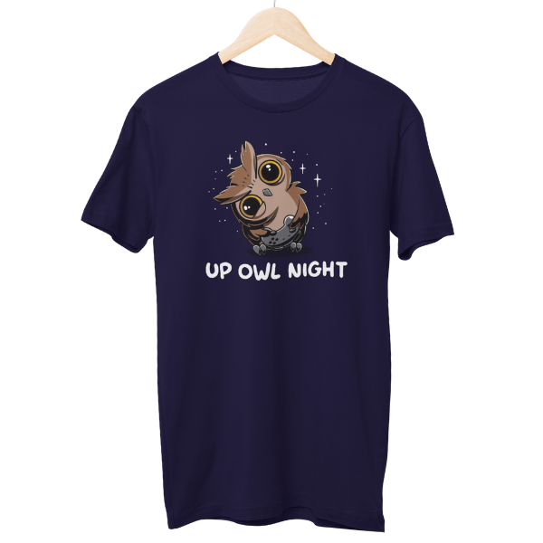 Up Owl Night Regular Unisex T-Shirt