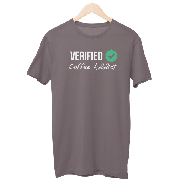 Coffee Verified Regular Unisex T-Shirt