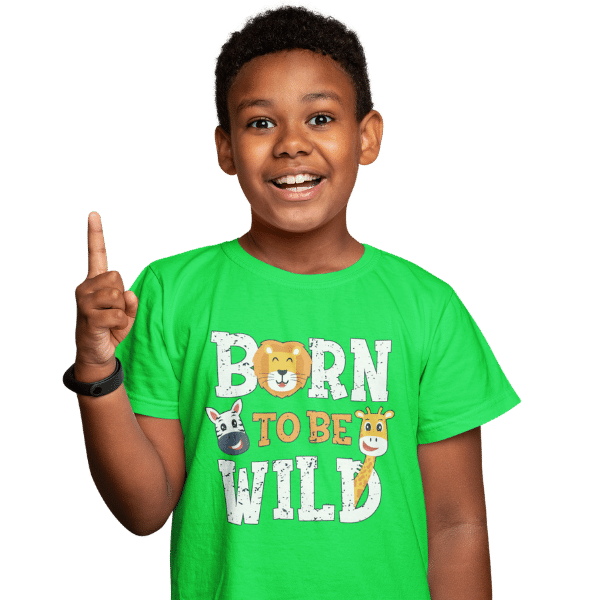 Born To Be Wild Unisex Kids T-Shirt