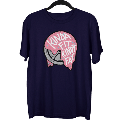 Kinda Fit Kinda Fat Gym Unisex Oversized T-Shirt