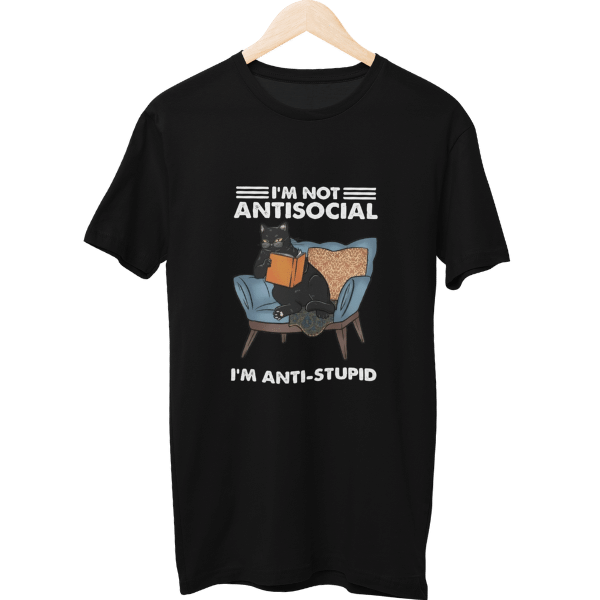 I Am Not Antisocial Unisex T-Shirt