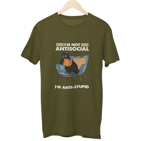 I Am Not Antisocial Unisex T-Shirt