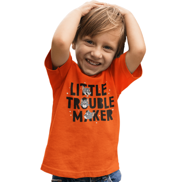 Little Trouble Maker Unisex Kids T-Shirt