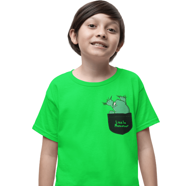 Little Monster Pocket Unisex Kids T-Shirt