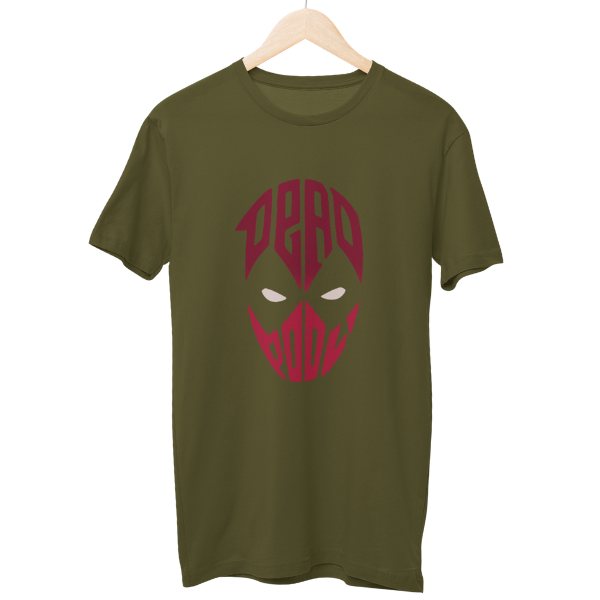 Deadpool Face Cartoon Regular Unisex T-Shirt