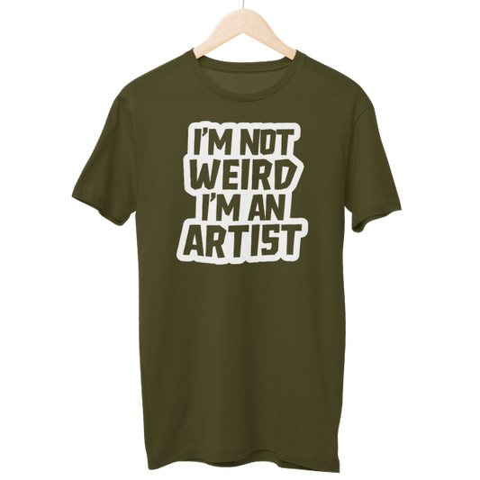 I Am An Artist Regular Unisex T-Shirt