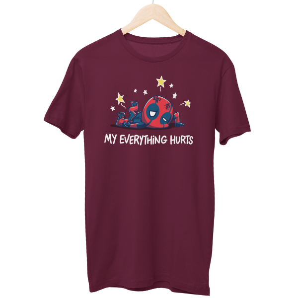 Deadpool Everything Hurts Unisex T-Shirt