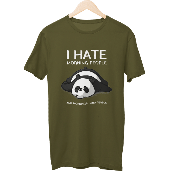 I Hate Mornings And People Unisex T-Shirt