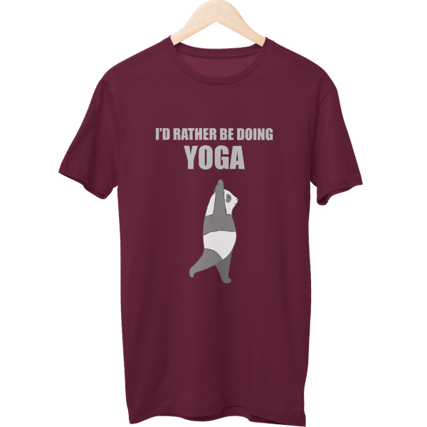 I Would Rather Be Doing Yoga Unisex T-Shirt