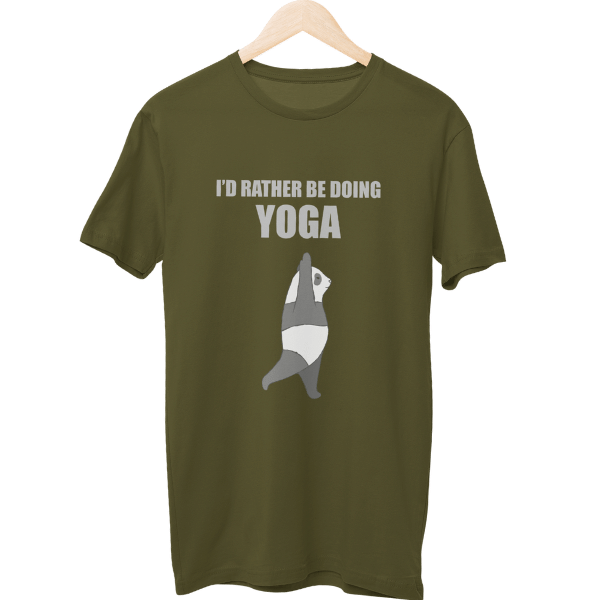 I Would Rather Be Doing Yoga Unisex T-Shirt