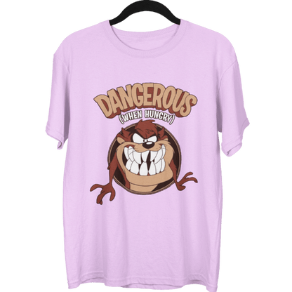 Dangerous When Hungry Unisex Oversized T-Shirt