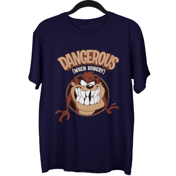 Dangerous When Hungry Unisex Oversized T-Shirt