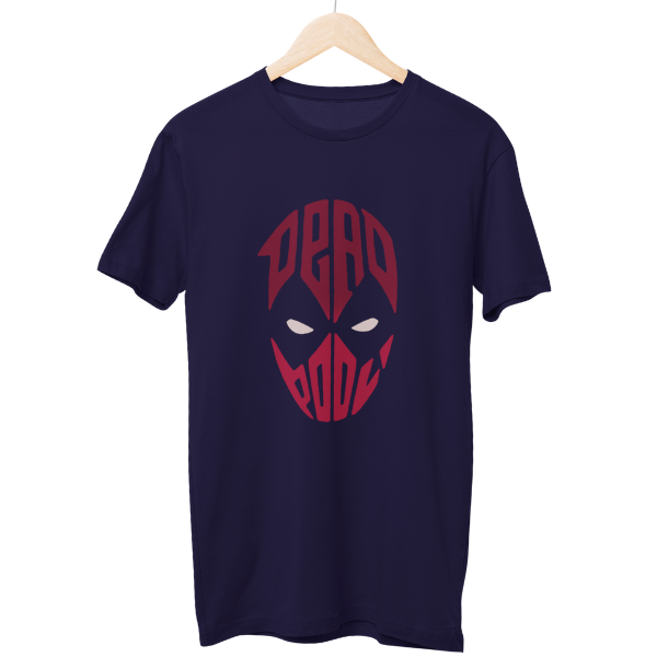 Deadpool Face Cartoon Regular Unisex T-Shirt