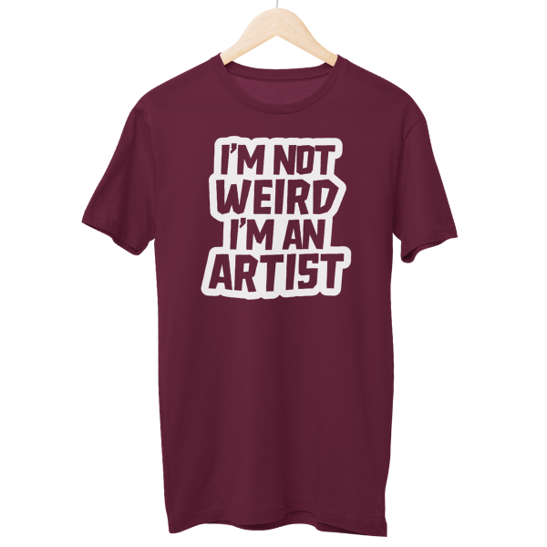 I Am An Artist Regular Unisex T-Shirt