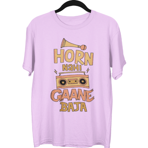 Horn Nahi Gaana Baja Unisex Oversized T-Shirt