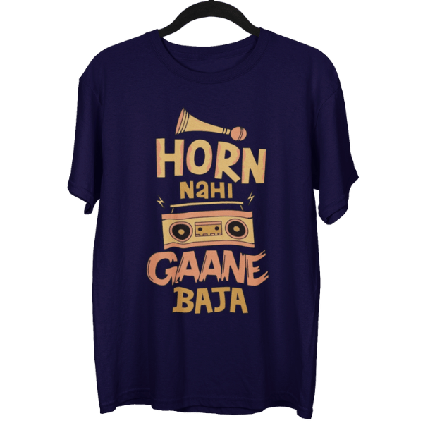 Horn Nahi Gaana Baja Unisex Oversized T-Shirt