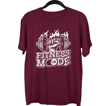 Fitness Mode On Gym Unisex Oversized T-Shirt