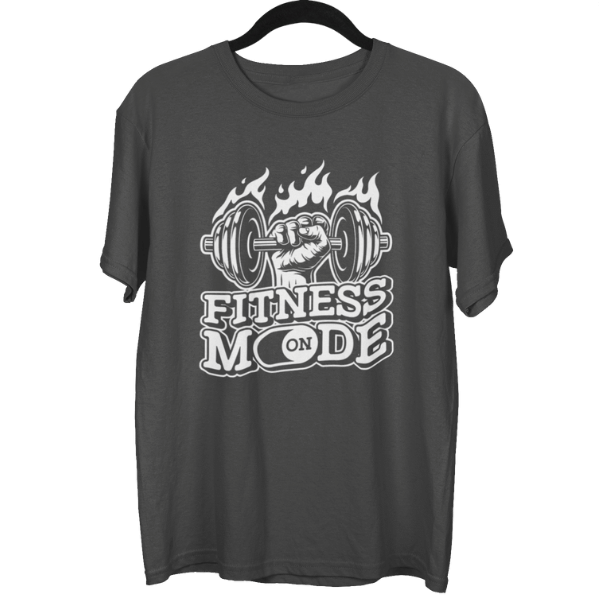 Fitness Mode On Gym Unisex Oversized T-Shirt