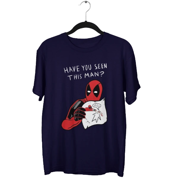 Have You Seen This Man Deadpool Unisex Oversized T-Shirt