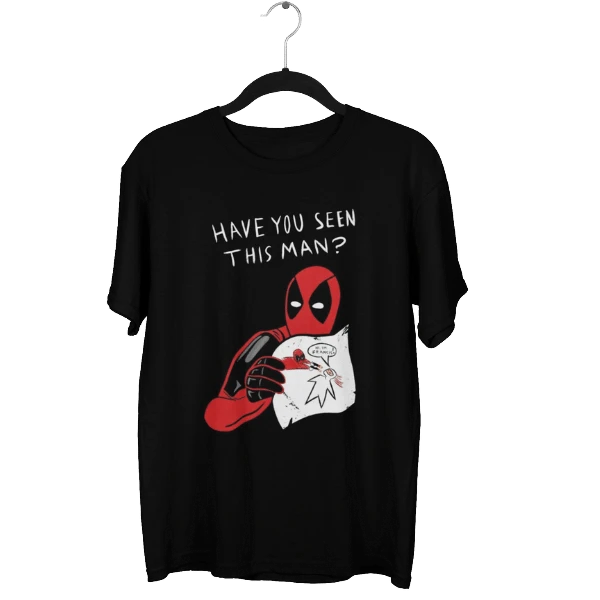 Have You Seen This Man Deadpool Unisex Oversized T-Shirt